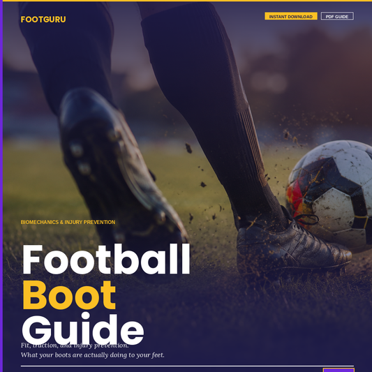 The Football Boot Guide — Fit, Traction, and Injury Prevention